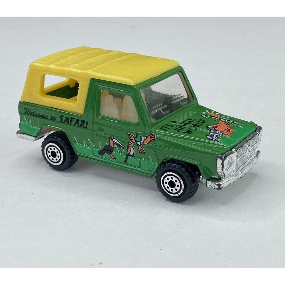 Mercedes MB G-Wagon Realtoy 1/57 Die Cast Car Green‎ Safari SUV Jungle Cruiser